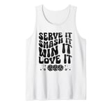 Serve It Smash It Win It Love It Beach Volleyball Tank Top