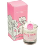 Scented  Piped Candle Bomb Cosmetics Baby Powder Vanilla New Baby Glass Jar