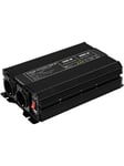 Pro Voltage converter 1.500 W black - converts 12 V D