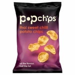 Popchips Thai Sweet Chilli Popped Potato Crisps 85g