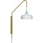 Hübsch Current vegglampe, khaki