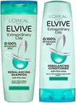 Elvive Extraordinary Clay Shampoo & Conditioner Set - Dry Roots & Ends