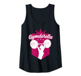 Womens Not your gymderella in the gym princess workout girl fitness Tank Top