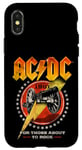 Coque pour iPhone X/XS AC/DC Rock Music Band For Those About To Rock 1981