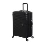 it luggage Helixian 27" Hardside Checked 8 Wheel Expandable Spinner, Black, 27", Helixian 27" Hardside Checked 8 Wheel Expandable Spinner