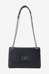 Calvin Klein - Väska Re-lock Conv Shoulder Bag_PBL - Svart