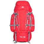 Game Trespass 'Trek'  Camping Hiking Bag Travel Backpack   Red 66 Litre  Casual