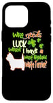 Coque pour iPhone 16 Pro Max I Have A West Highland White Terrier Dog St Patricks Day