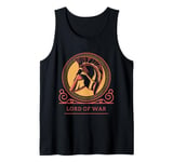 Ancient Greek Helmet Ares God of War Tank Top