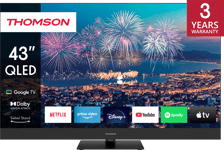 Thomson QLED Plus UHD Google Smart TV QG6C14, 43"