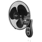 Orbegozo WF 0141 - Ventilateur mural, oscillant, 3 vitesses, minuterie, pales de 40 cm, 40 W