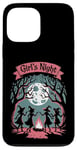 iPhone 13 Pro Max Girls' Night Witch Coven Halloween motif Spooky Fun Artwork Case