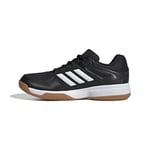 adidas Femme Speedcourt Women Indoor Shoes Chaussures, Core Black/FTWR white/GUM10, 36 2/3 EU