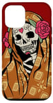 iPhone 13 Dia De Los Muertos Day of The Dead Mara De Flor Sugar Skull Case