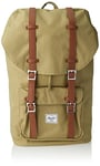 HERSCHEL 10014-05730 LITTLE AMERICA Sports backpack Unisex Adult DRIED HERB Size Unica