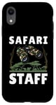 iPhone XR Safari Staff Art For Men Women Zookeeper Costume Zoo Jungle Case