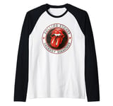 Official The Rolling Stones HD Circle Logo Raglan Baseball Tee