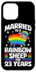 iPhone 12 Pro Max 23 Years Married Gay Lesbian LGBTQ 23rd Wedding Anniversary Case