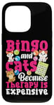 iPhone 13 Pro Bingo Player Cat Bingo And Cats Because Therapy Is Expensive Case