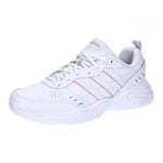 adidas Femme Strutter Shoes Chaussures de Sport et d'entraînement, Cloud White/Cloud White/Bliss Pink, 38 2/3 EU