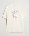 Drôle de Monsieur Balade Printed T-Shirt Cream