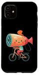 Coque pour iPhone 11 Sèche-cheveux pour vélo