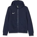 Nike 658499-451 Veste à Capuche Mixte Enfant, Obsidian/Obsidian/White, FR : XS (Taille Fabricant : XS)