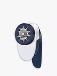 Tefal Fabric Shaver with Adjustable Height Head, Blue/White