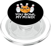 You Bowl My Mind Jeu de mots de bowling amusant PopSockets PopGrip pour MagSafe