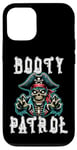 iPhone 13 Pro Pirate Costume - Funny Booty Patrol Treasure Pun Case