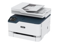 Xerox C235, A4, 22 s/min, langaton, kopiointi/tulostus/skannaus/faksaus, PS3 PCL5e/6 ADF, 2 alustaa, yht. 251 arkkia, Laser, Väritulostus, 600 x 600