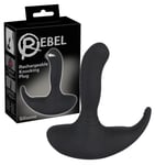 Vibromasseur anal pour prostate en silicone réaliste noir anal butt prise...