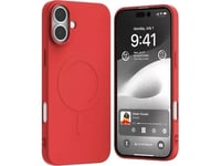 Mercury Mercury Magsafe Semi-Silicone Iphone 16 Plus 6,7" Czerwony /Red