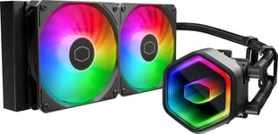 Cooler Master MasterLiquid 240 Core II RGB CPU vannkjøler (sort)