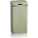 Swan Retro 45L Square Sensor Bin Kitchen Household Waste Bin, Green - SWKA4500GN