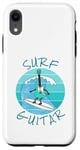 Coque pour iPhone XR Surf Guitar Guitariste électrique Surfeur Vacances d'été