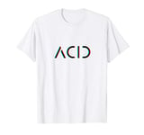 Acid House Music Techno Rave Festival Glitch T-Shirt