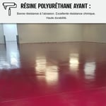 Peinture sol extérieur intérieur pour béton haute résistance non jaunissante SOLTHANE Beige ral 1001 kit de 25 kg