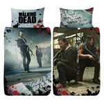 The Walking Dead Duvet Cover Set  Single New World 2-in-1 Design Bedding