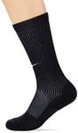 Nike U Nk Spark Wool Cush Crew Socks - Black/Dark Grey/(White), 6-7.5