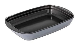 Kuhn Rikon Easy Ovenware Non-Stick Oven Dish, 2 Litre, Glass, 2 liters