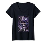 Marvel Hawkeye & Kate Bishop Dual Poster T-Shirt avec Col en V