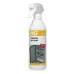 HG Fridge Freezer De-Icer Spray, Freezer Defrosting Spray & Cleaner to Remove Ice Fast, Easy to Use De-Icing Deep Freeze & Refrigerator Spray by Professional HG Cleaning Products – 500ml (539050106 )