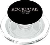 Rockford IL - Simple Rockford IL PopSockets PopGrip pour MagSafe