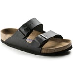 Birkenstock Birkenstock Unisex Arizona Birko-Flor Soft Footbed Regular Black 46, Black