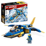 LEGO NINJAGO Jay’s Lightning Jet EVO, Upgradable Toy Plane, Ninja Airplane Building Set, Collectible Birthday Gift Idea for Kids, Boys and Girls Age 7 Plus 71784