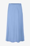 pieces - Kjol pcFranan HW Midi Skirt Noos - Blå