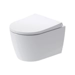 Vägghängd Toalettstol Duravit Bento Starck Box Compact