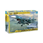 [FR] Zvezda SUKHOI SU-33 FLANKER-D RUSSIAN NAVY FIGHTER KIT 1:72 - Z7297