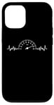 Coque pour iPhone 12/12 Pro Heartbeat Speedometer Auto Car Garage Racing Men Dad